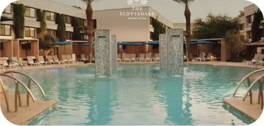 Main pool at The Scottsdale Resort & Spa.